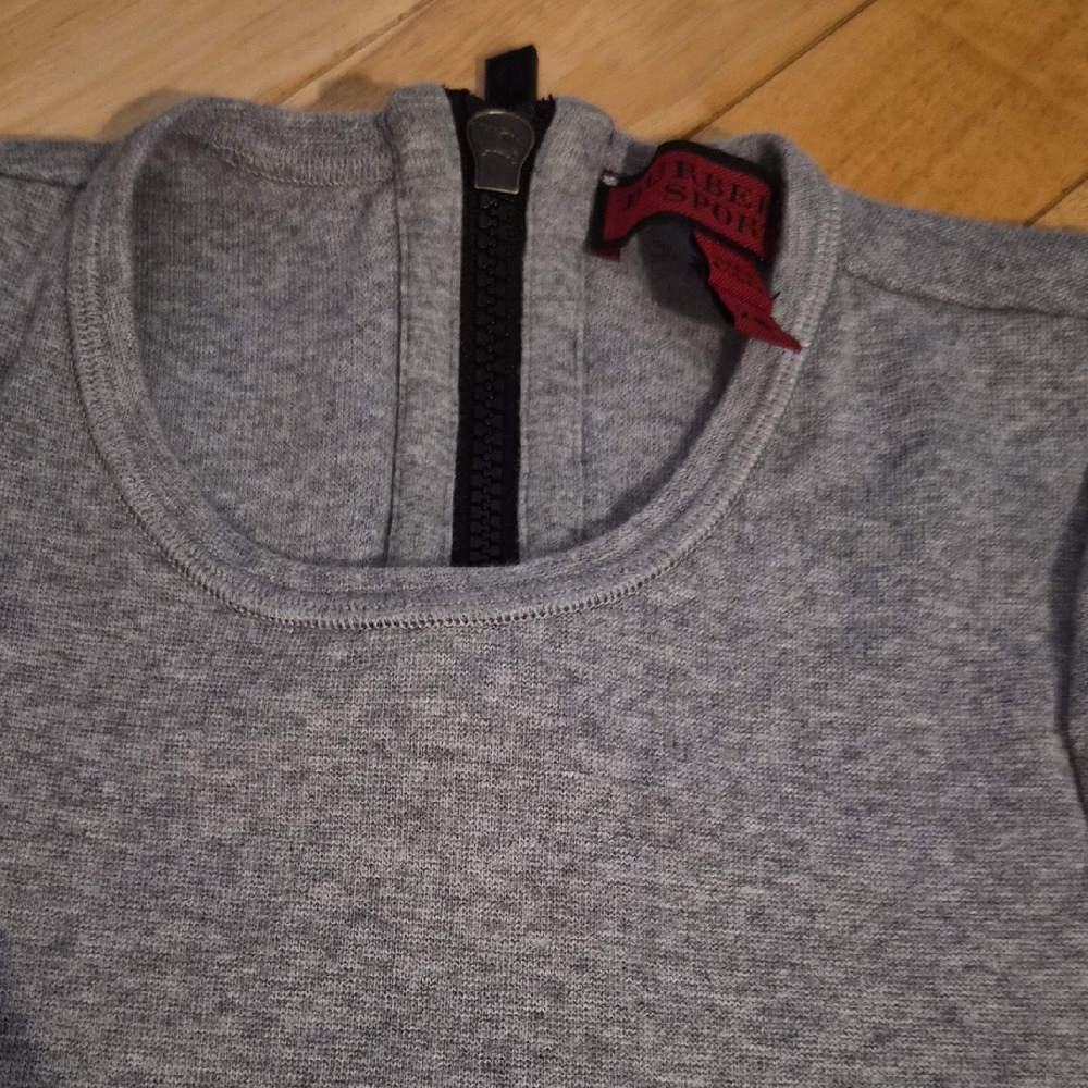 Burberry Women's Gray Mini Dress